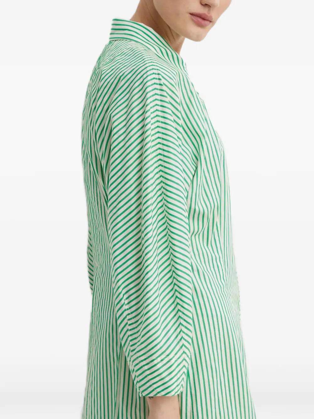 Day Birger Et Mikkelsen Laurie striped midi dress - Groen