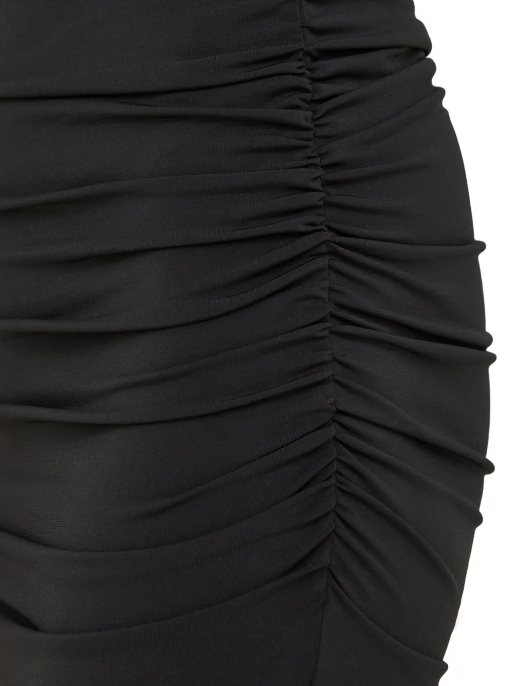 Day Birger Et Mikkelsen Varga midi-jurk met ruches en uitgesneden details Zwart