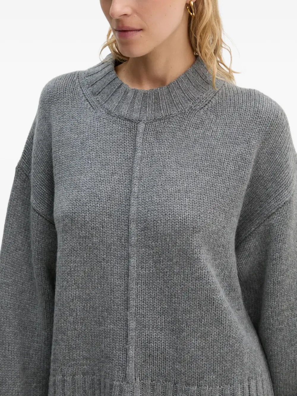 Day Birger Et Mikkelsen Lula Ribbed Sweater In Gray
