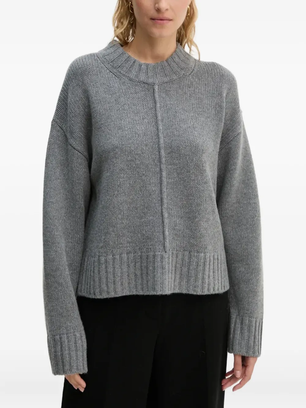 Day Birger Et Mikkelsen Lula ribbed sweater | Grey | Image 1