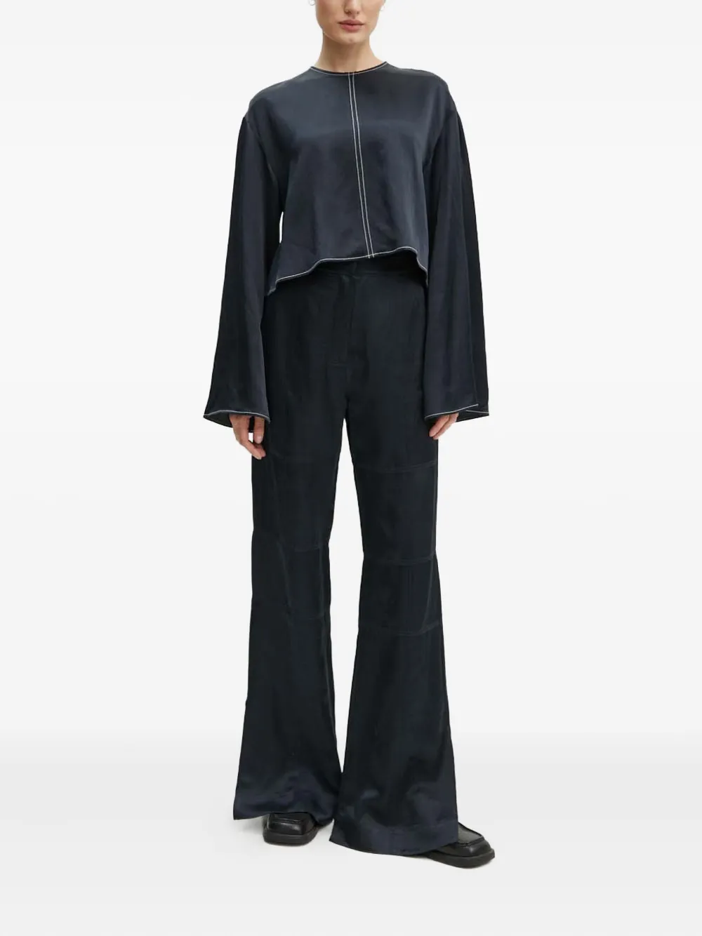Day Birger Et Mikkelsen contrast-stitching top | Blouses | Image 2