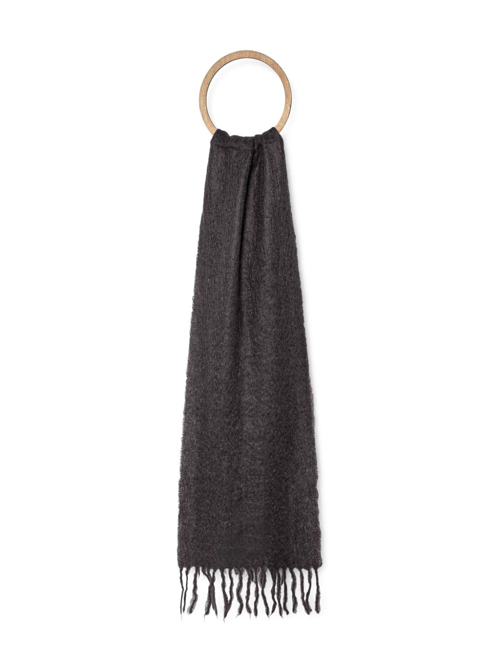 fringed scarf