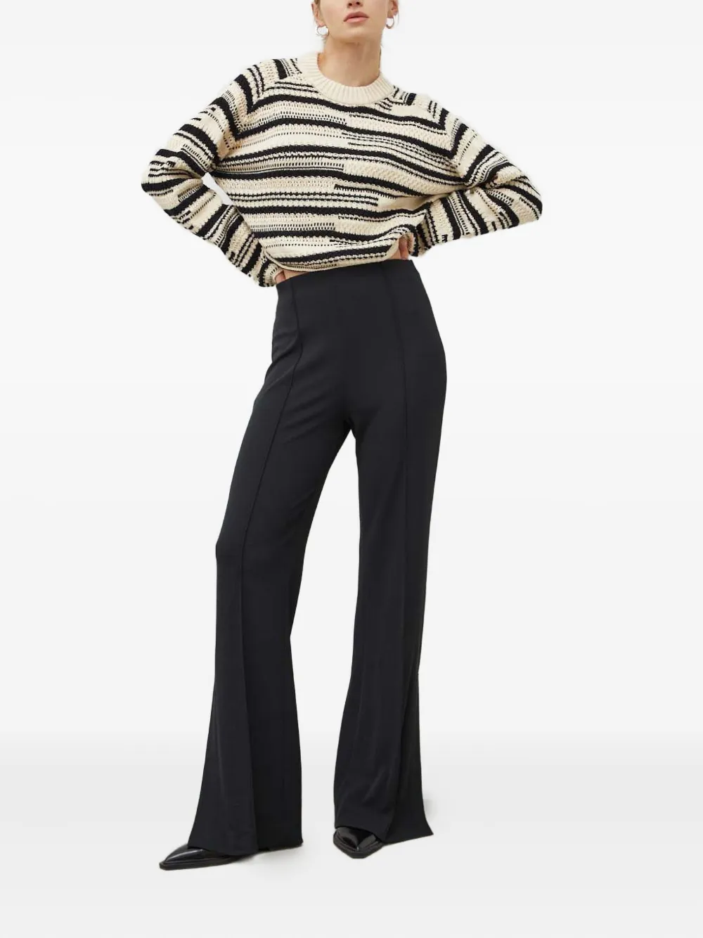 Day Birger Et Mikkelsen cotton striped sweater | Knitted Sweaters | Image 2