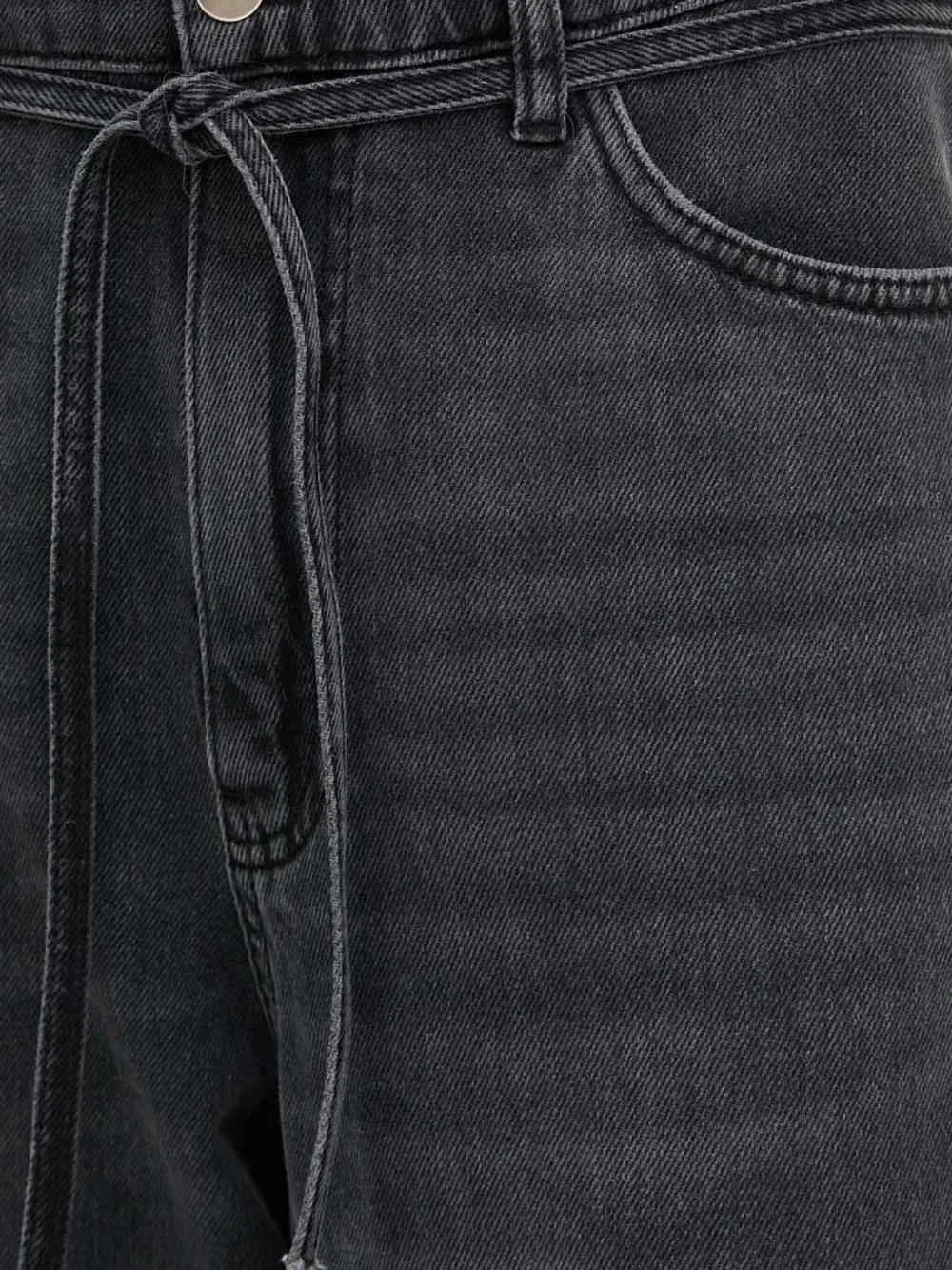 Day Birger Et Mikkelsen Tie-waist Denim In Black