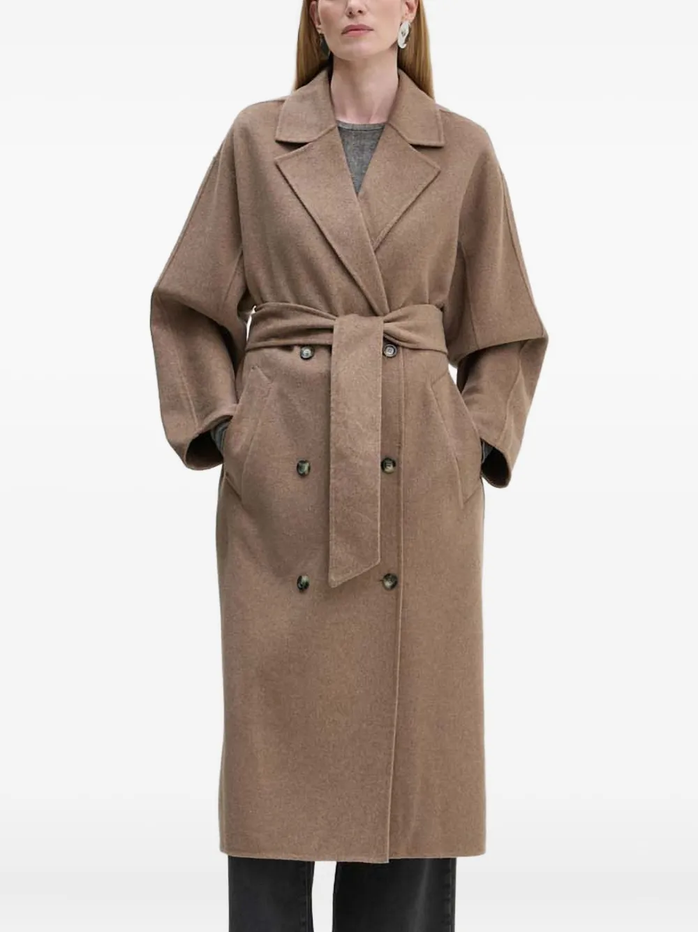 Day Birger Et Mikkelsen belted double-breasted coat | Neutrals | Image 1