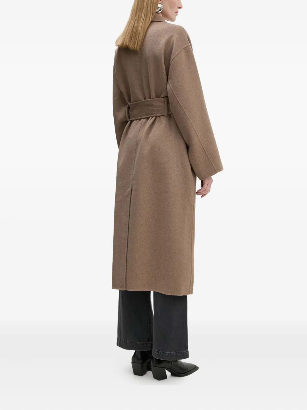 Day Birger Et Mikkelsen Belted Double-breasted Coat In Neutral