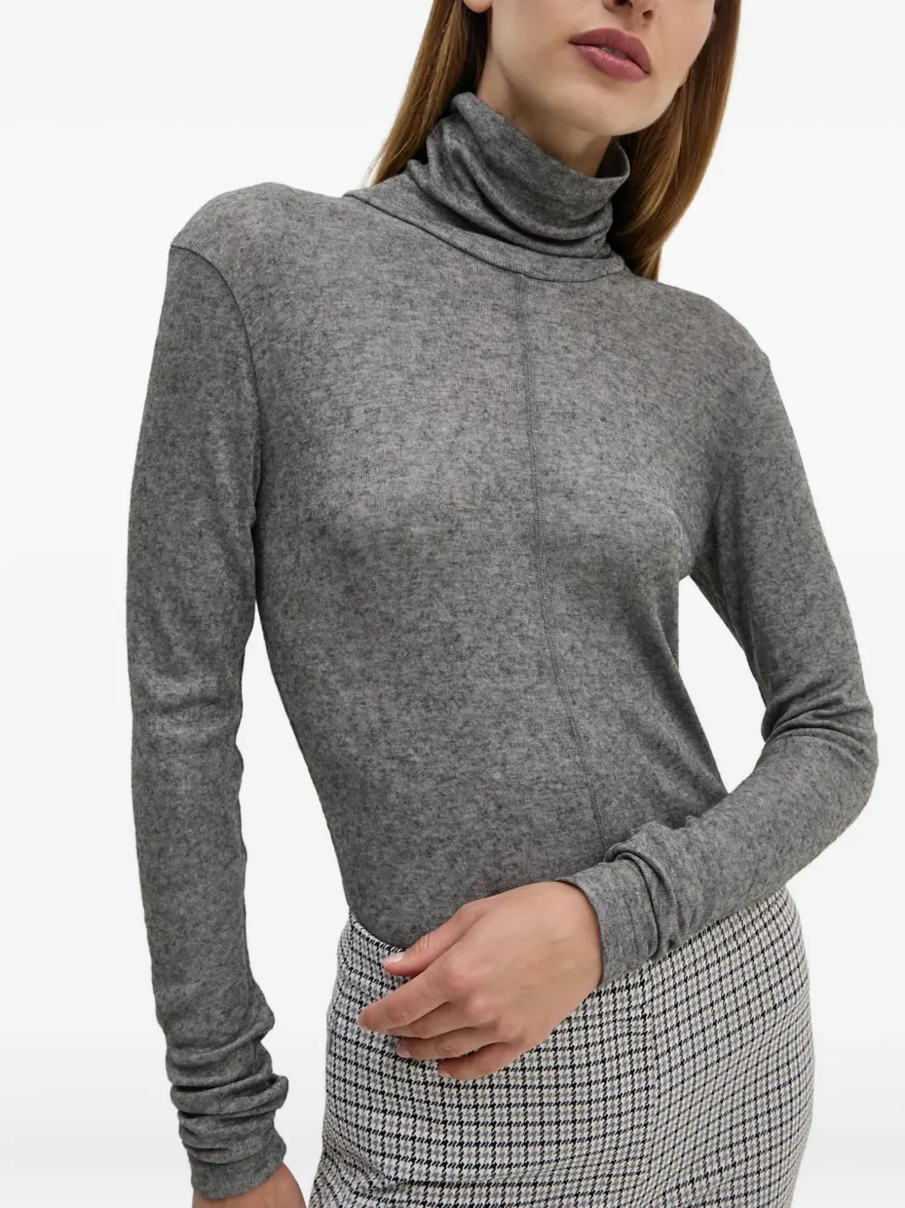 Day Birger Et Mikkelsen Eve Roll-neck Sweater In Gray