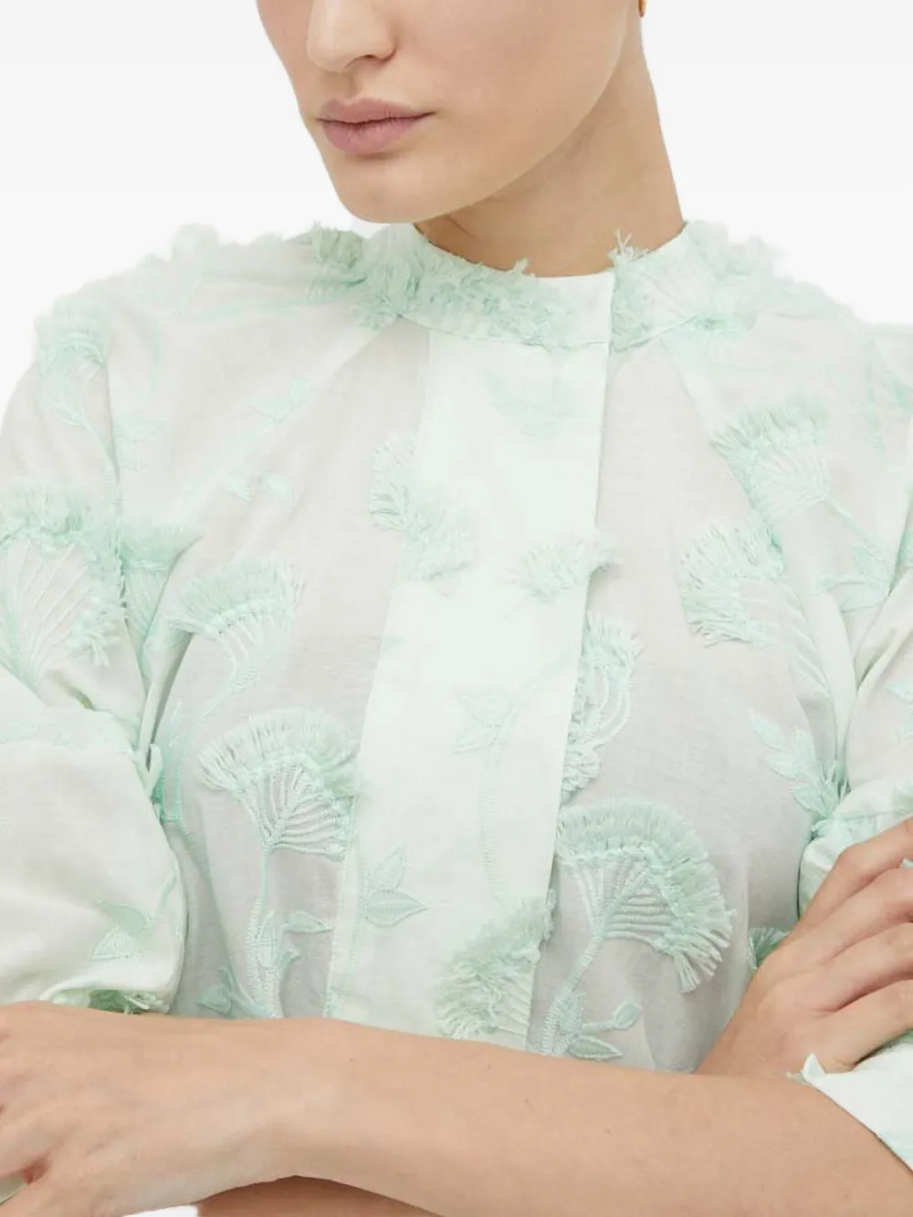 Day Birger Et Mikkelsen Blouse met applicaties Wit