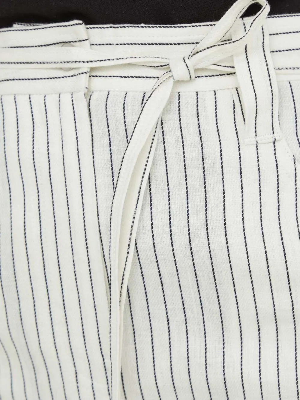 Day Birger Et Mikkelsen Striped Tie Midi Skirt In White