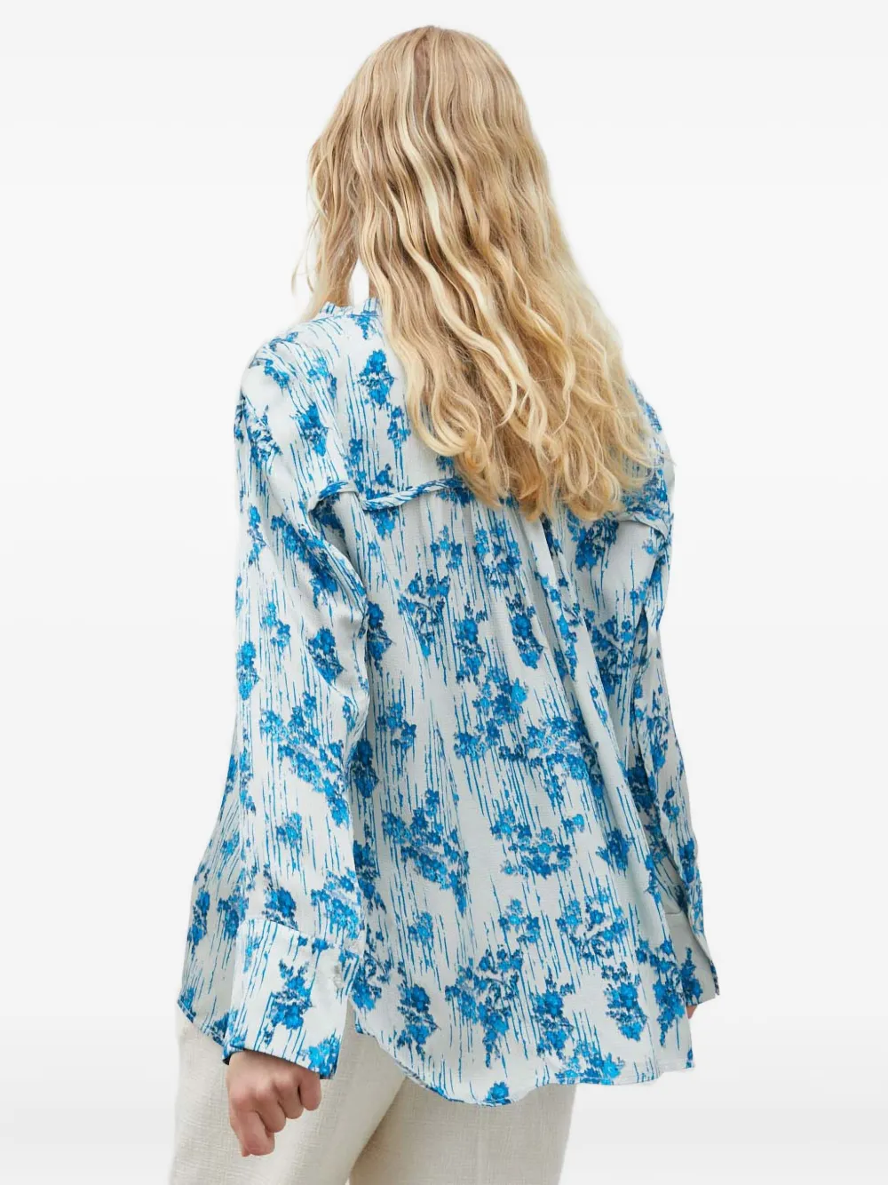Day Birger Et Mikkelsen floral-print blouse - Blauw