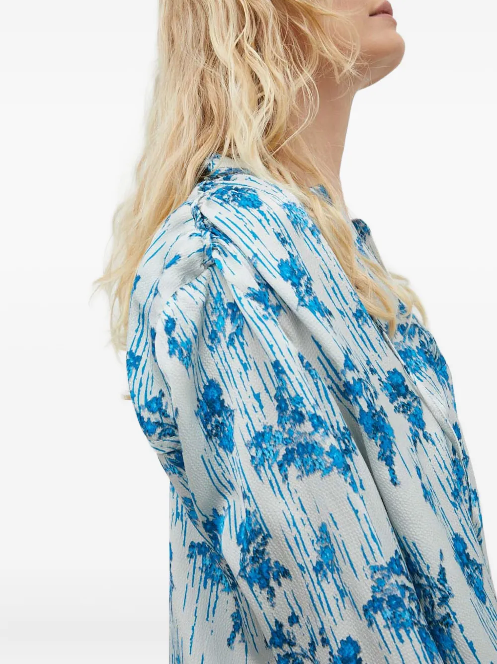 Day Birger Et Mikkelsen Shirt met bloemenprint Blauw