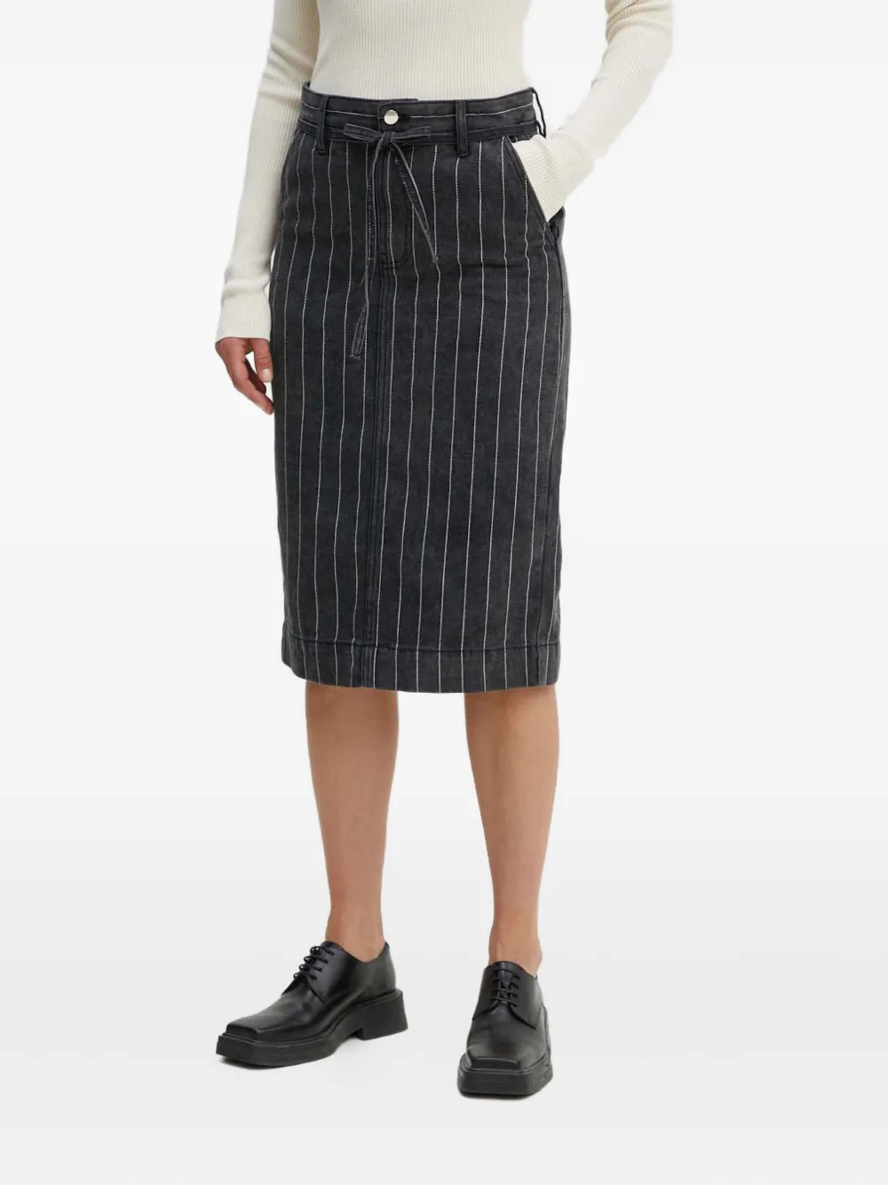 Day Birger Et Mikkelsen striped-pattern midi skirt | Straight Skirts | Image 2