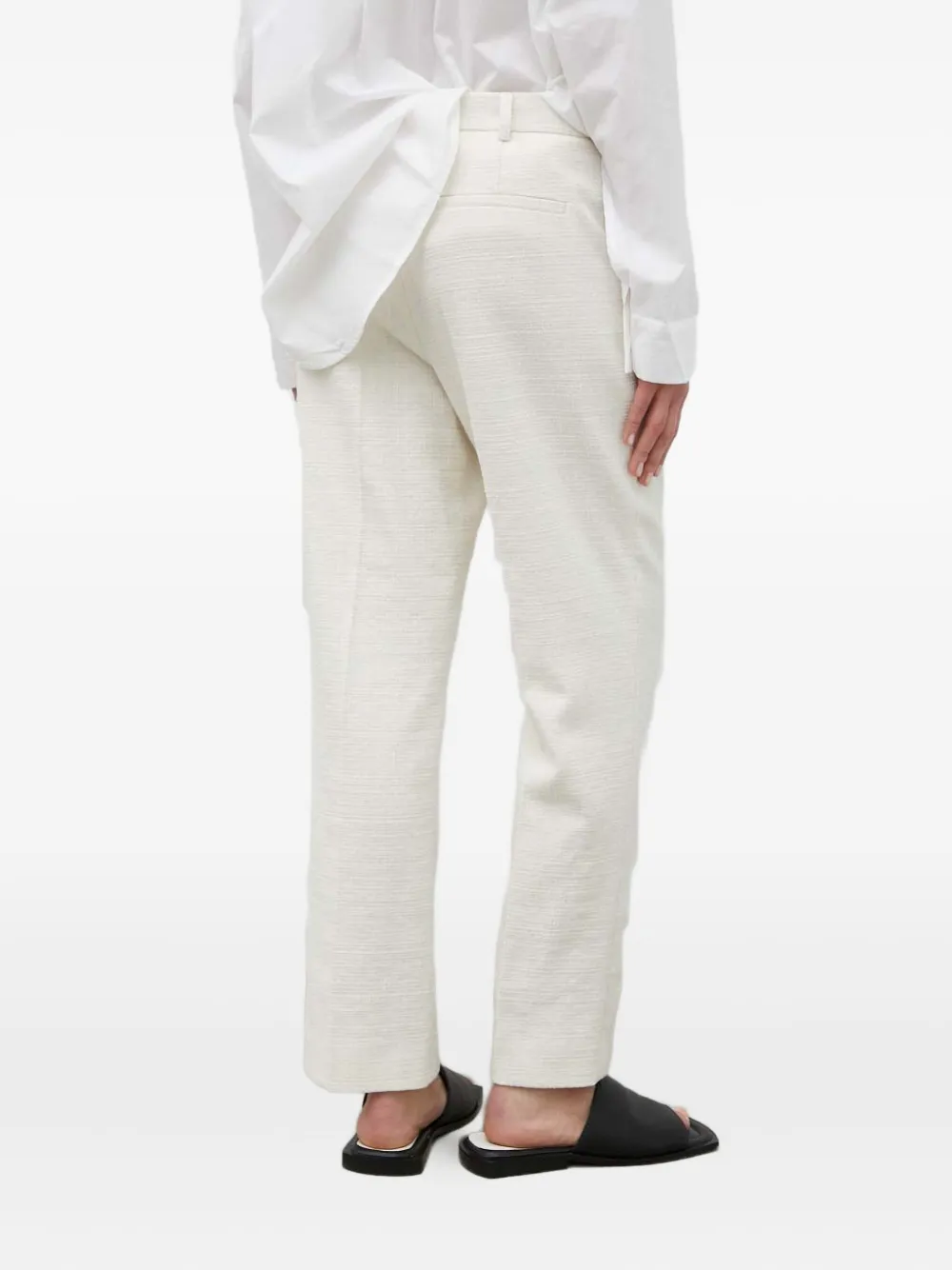 Day Birger Et Mikkelsen Textured Trousers In White