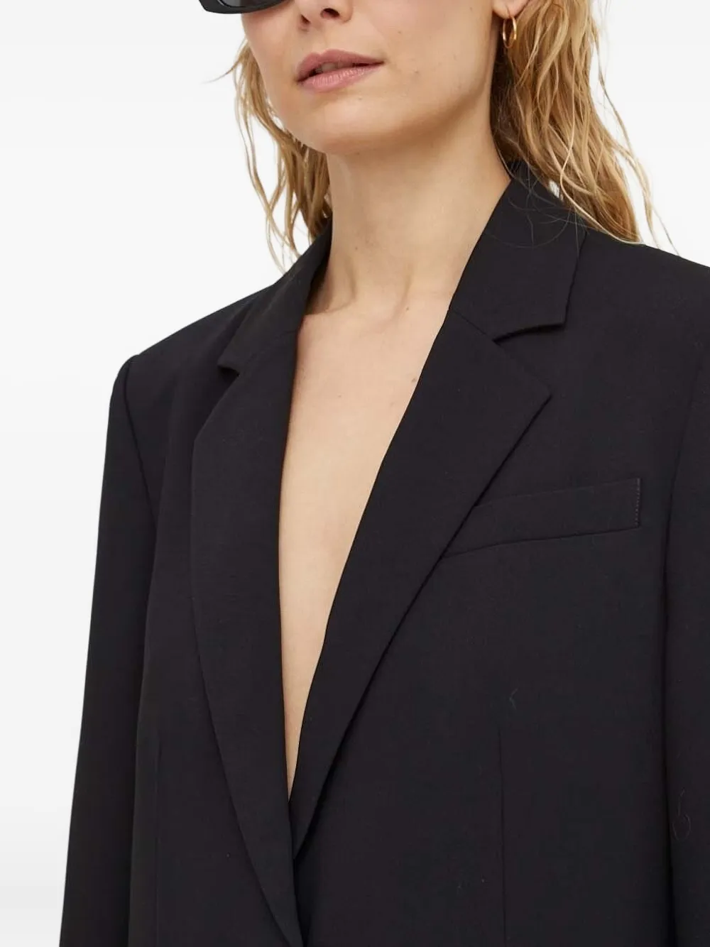 Day Birger Et Mikkelsen Blazer met enkele rij knopen Zwart
