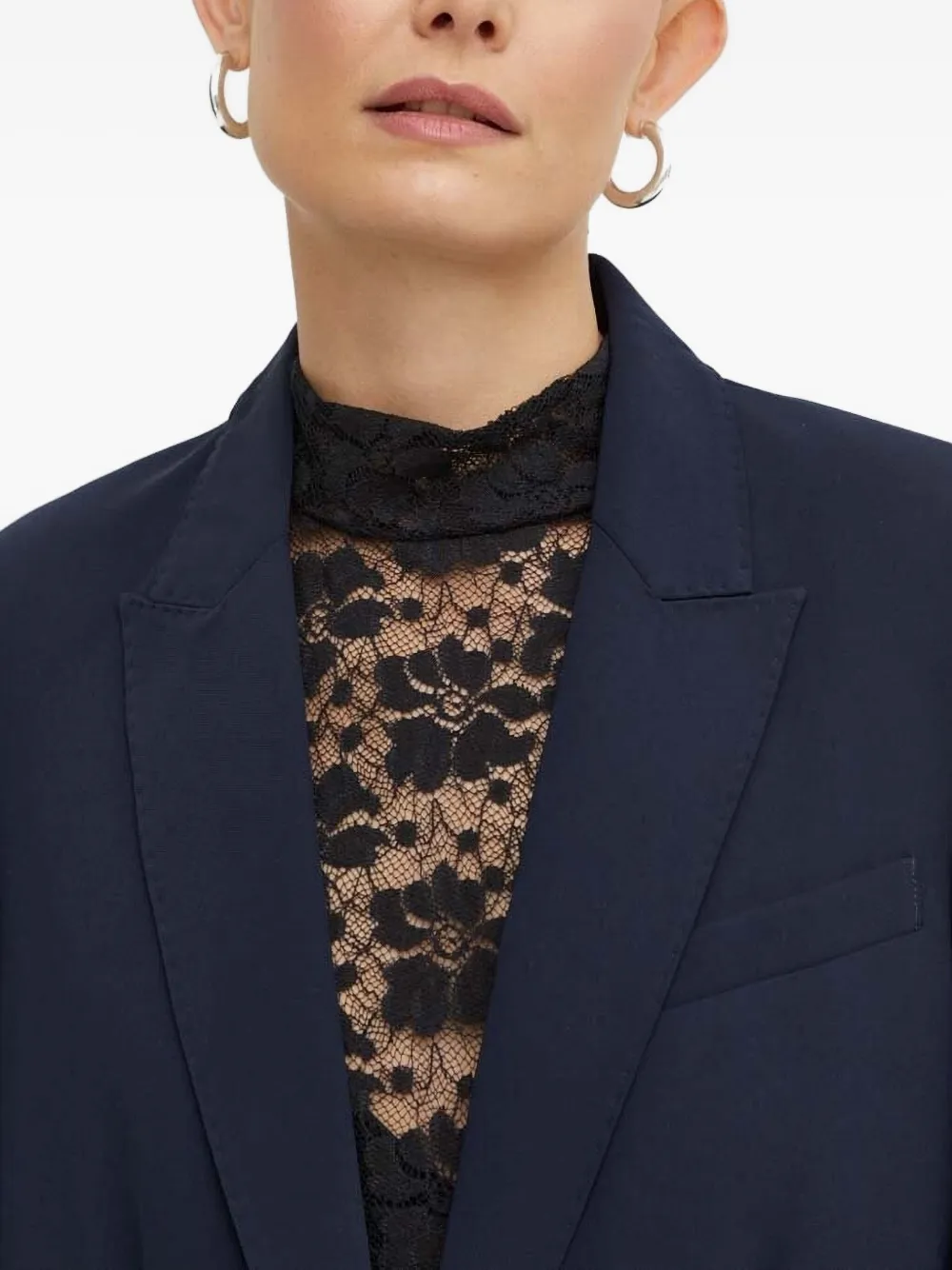 Day Birger Et Mikkelsen Colbert met enkele knoop Blauw