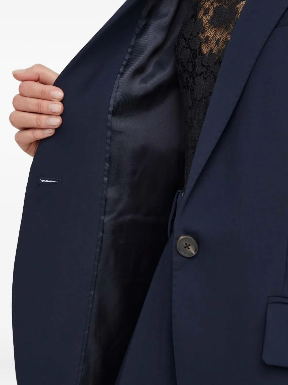 Day Birger Et Mikkelsen Colbert met enkele knoop Blauw