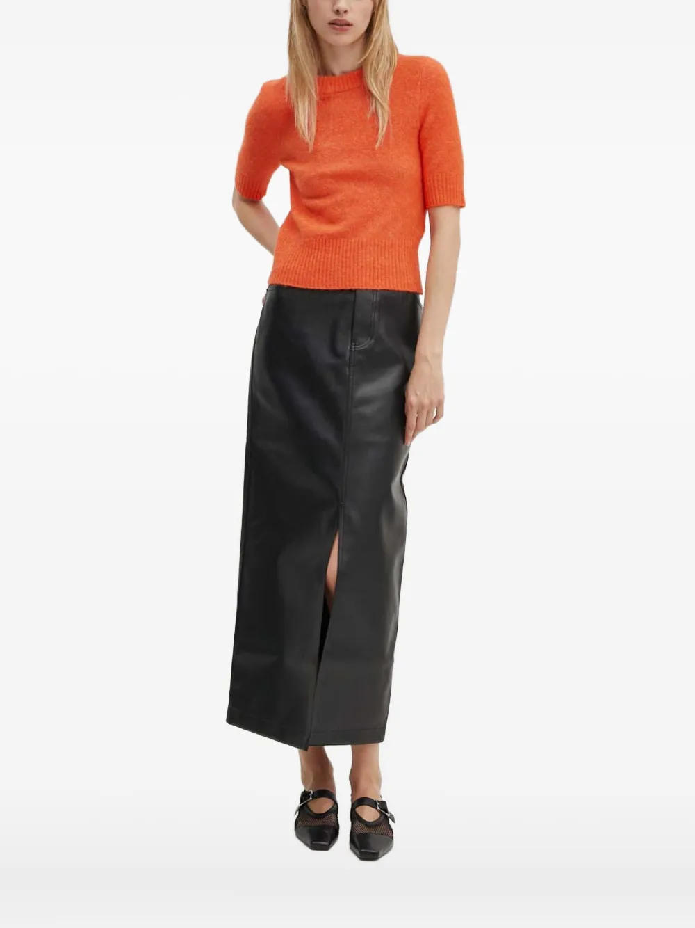 Day Birger Et Mikkelsen ribbed sweater | Orange | Image 1