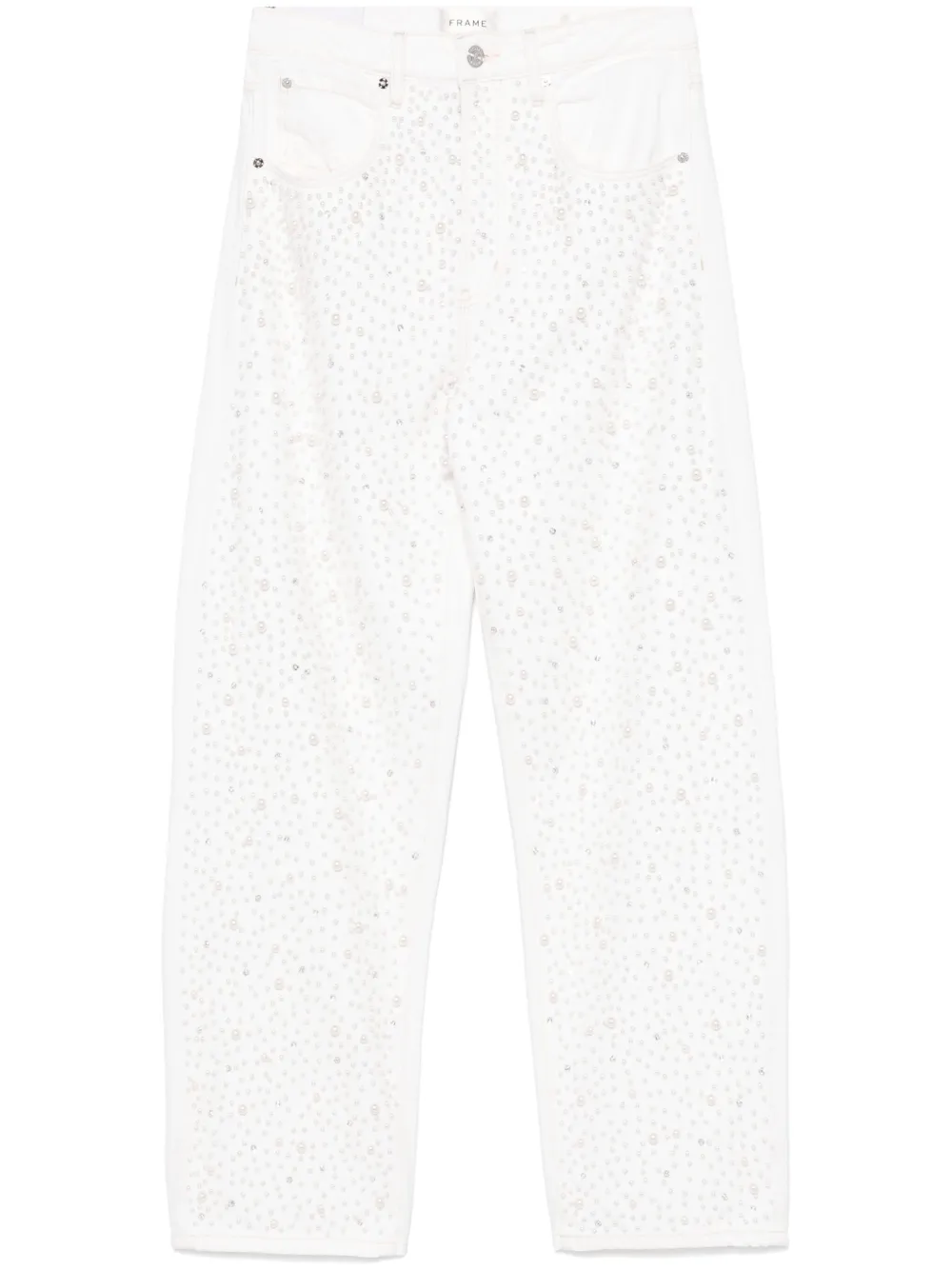 FRAME Barrel jeans Beige