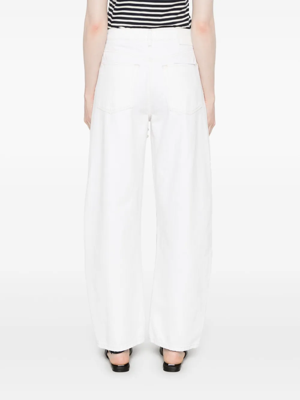 FRAME Barrel jeans Beige