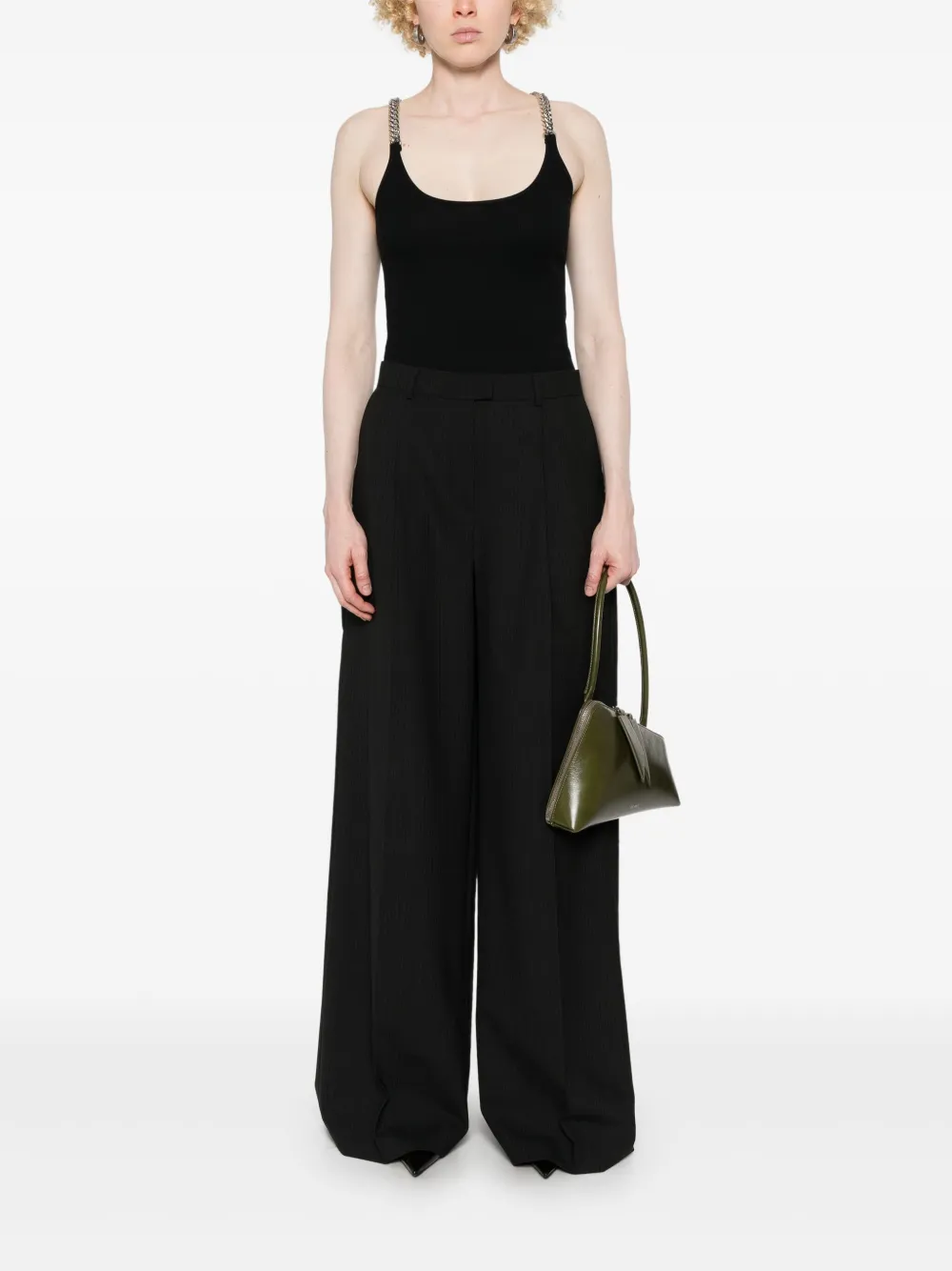 Cheap Stella McCartney chain-link detail tank top Women