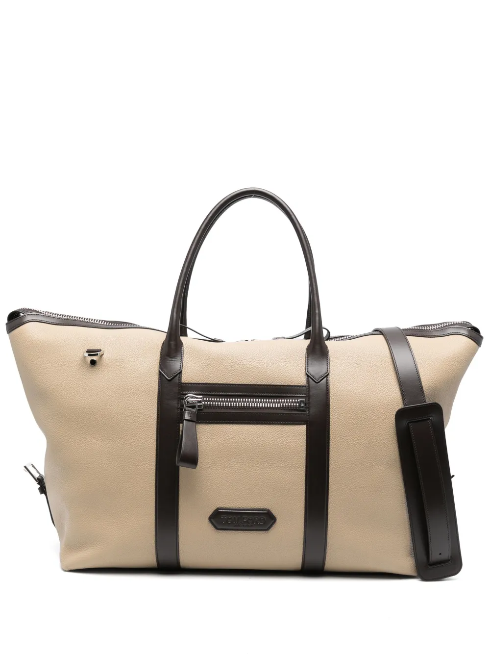 TOM FORD Borsone in pelle - Toni neutri