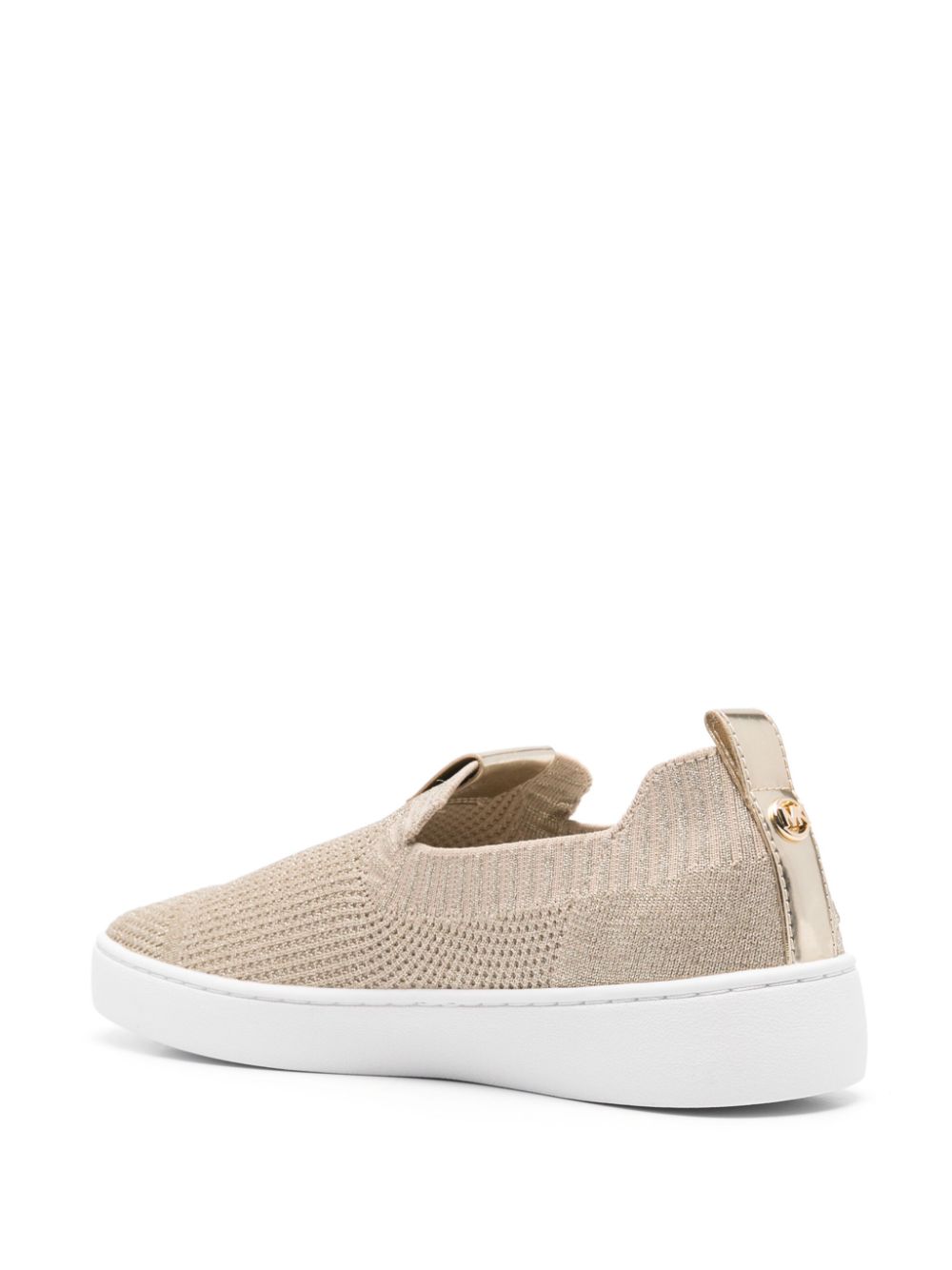 Michael Kors Lurex sneakers Beige