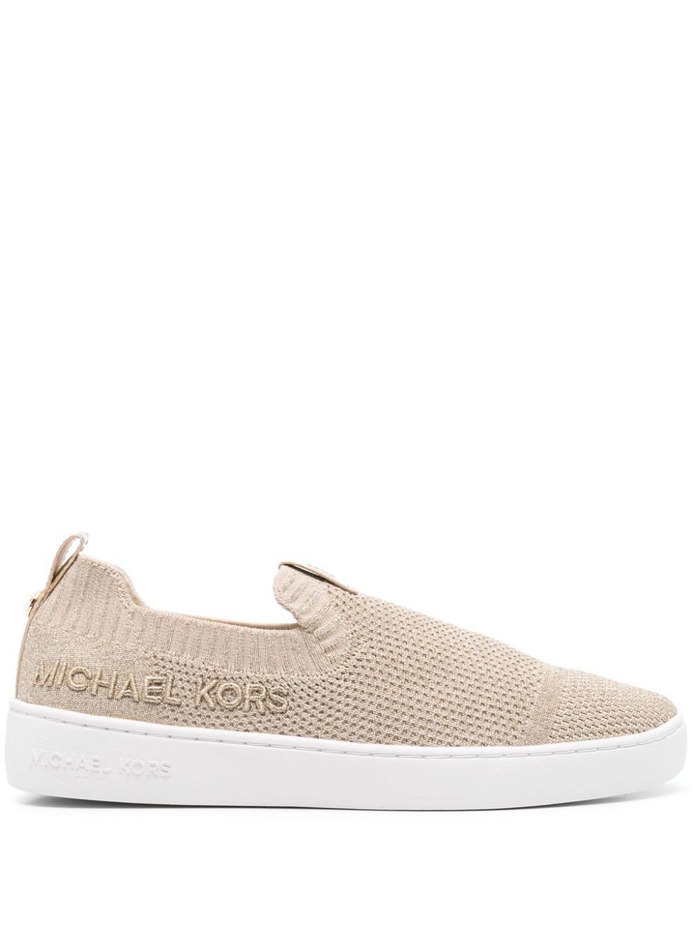 Michael Kors Lurex sneakers Beige