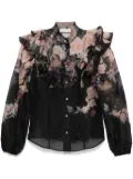 ZIMMERMANN Crush blouse - Black