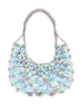 Rosantica beaded shoulder bag - Blue