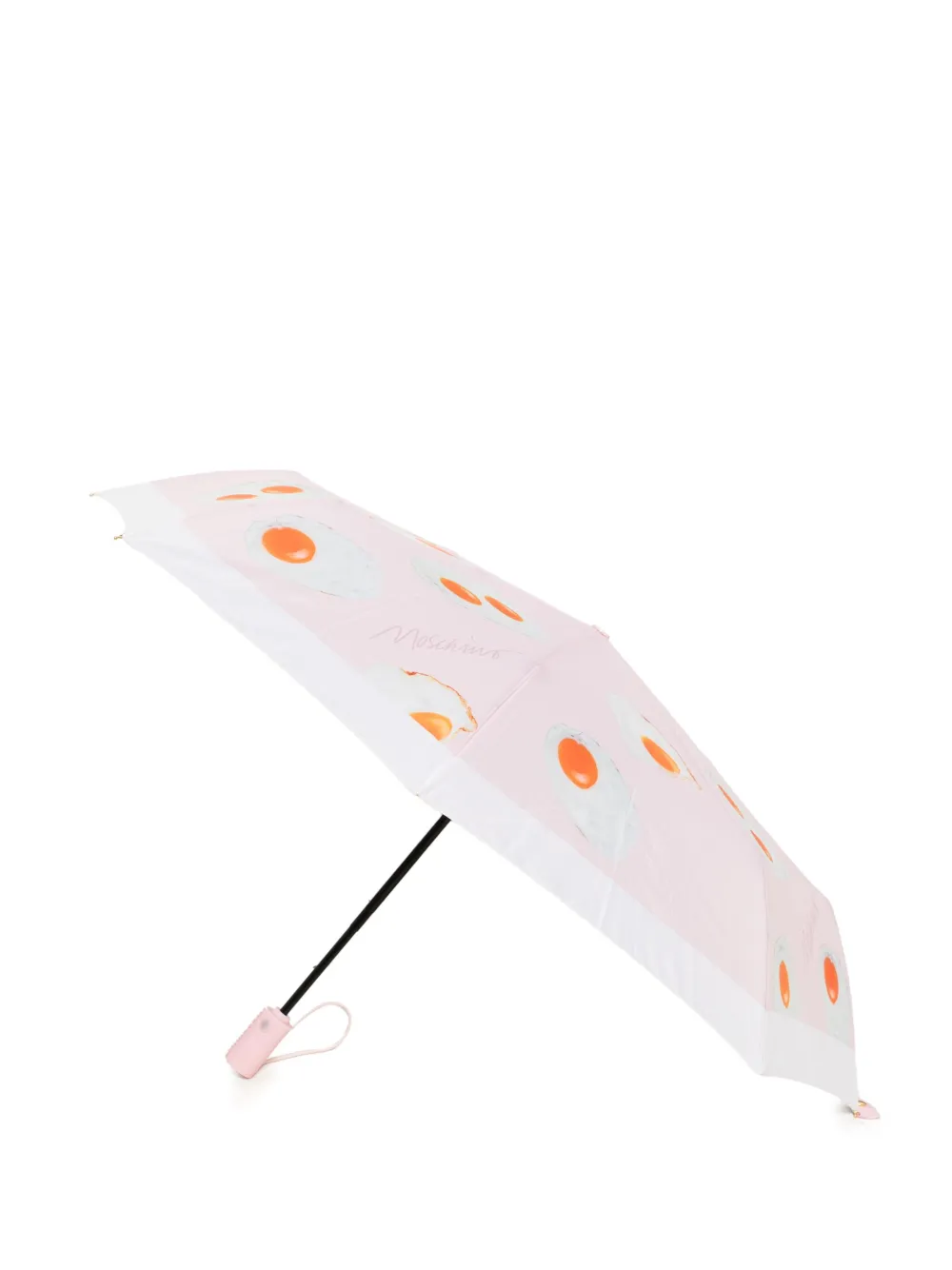 Moschino Graphic-print Umbrella In Pink