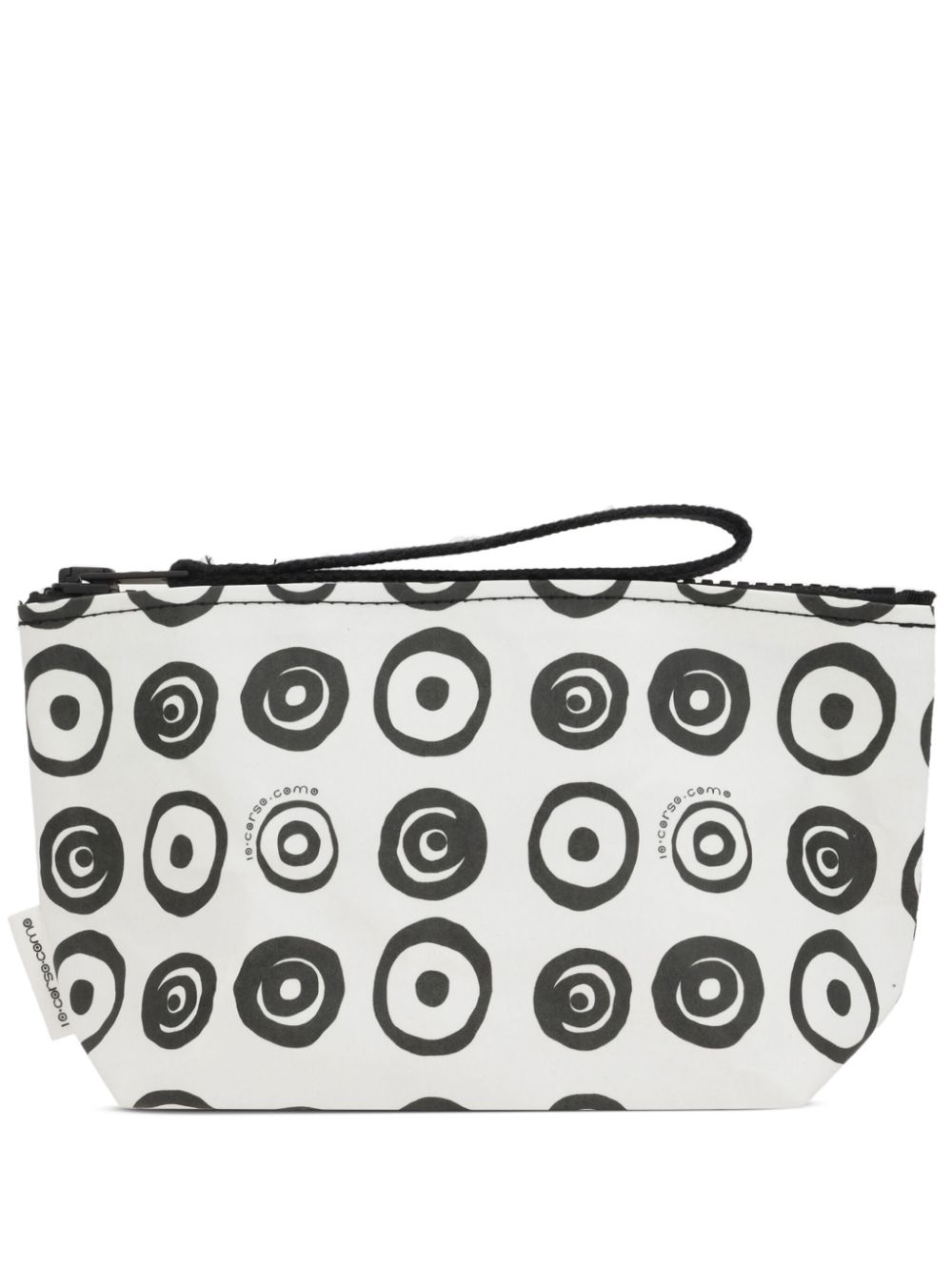 10 CORSO COMO Signature toilettas met cirkelprint Wit