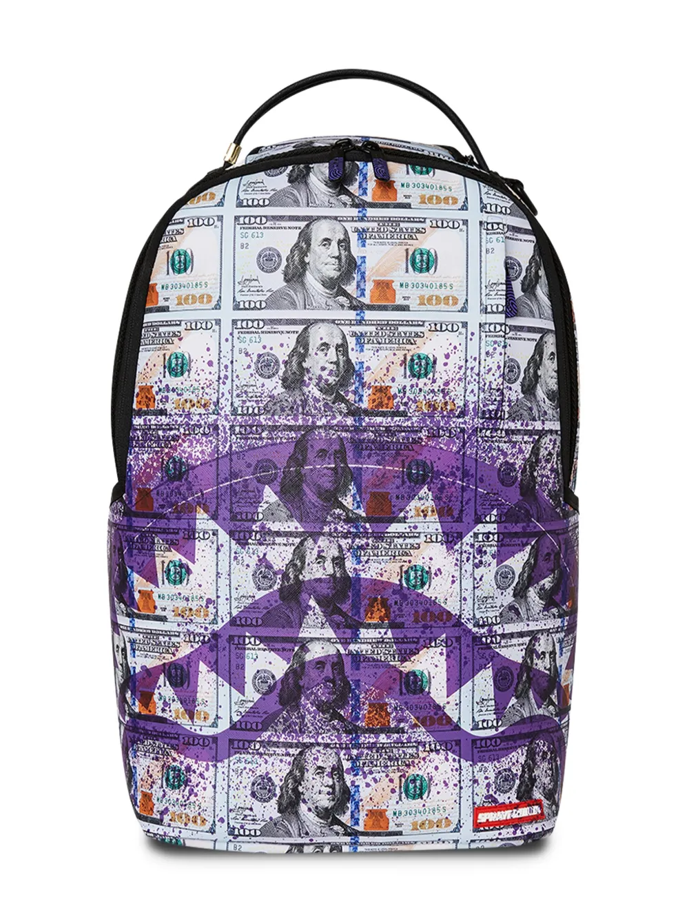 Sprayground kid Money Splat rugzak Wit