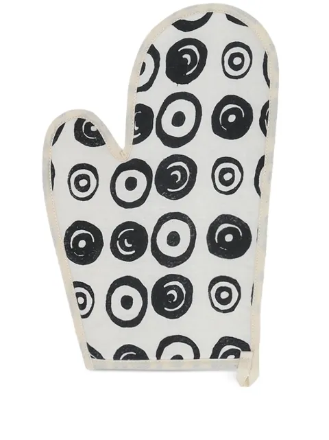 10 CORSO COMO guantes con estampado Circles