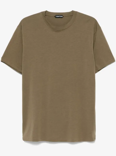 TOM FORD logo刺绣T恤