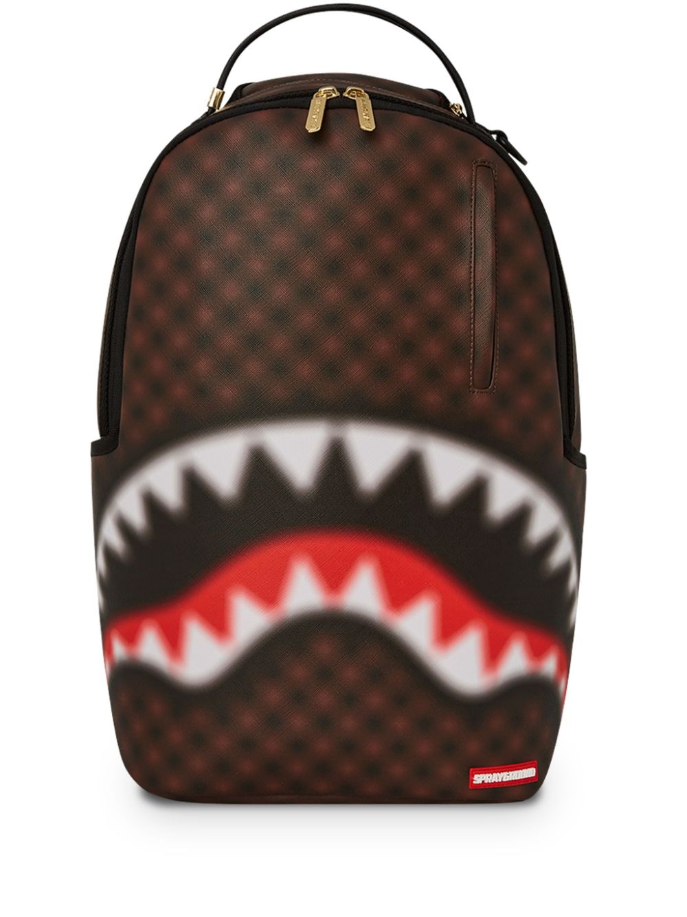 sprayground kid Sharks Paris Blur backpack - Brown