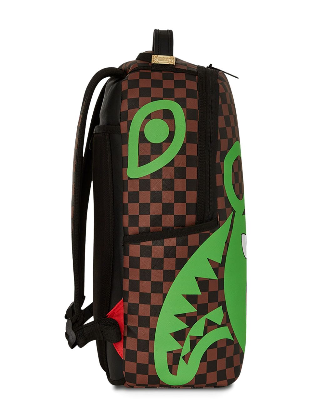 SPRAYGROUND KID GREEN BEAR FACE 双肩包 