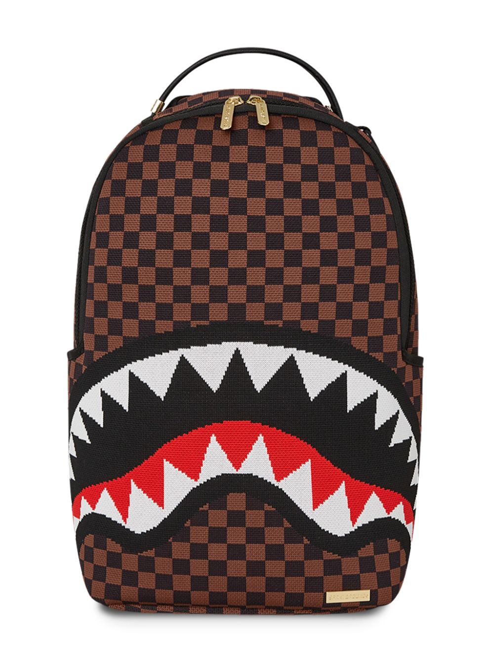 sprayground kid Knit Sharks Paris 2.0 backpack - Brown