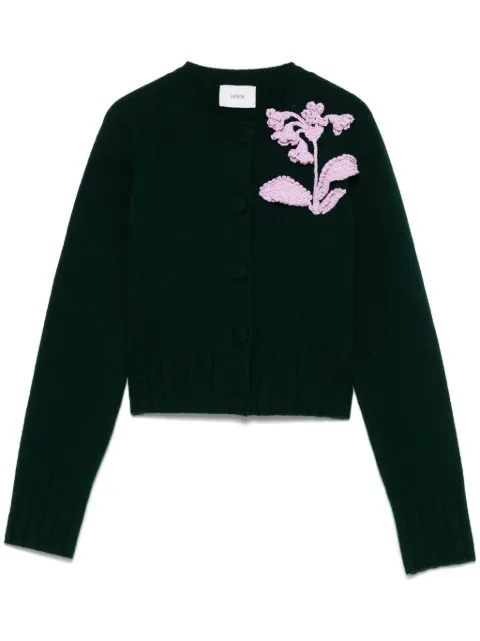 ERDEM floral-appliqué cardigan