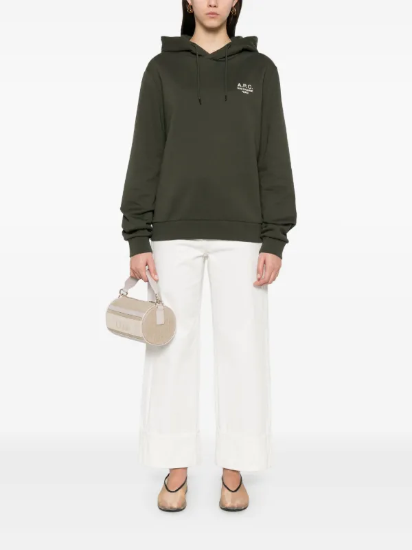 A.P.C. Rue Madame Hoodie | Green | FARFETCH JO