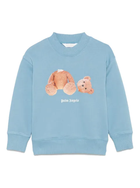 Palm Angels Kids Bear crew-neck sweatshirt