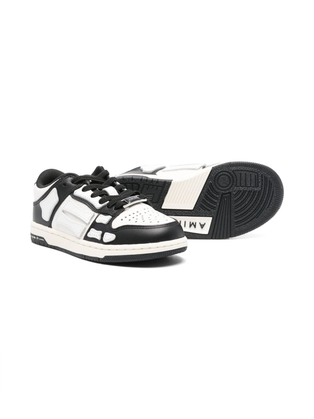 AMIRI KIDS Skel-top Low sneakers - Zwart