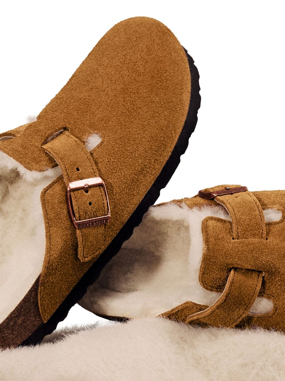 Birkenstock Kids Boston slippers Bruin