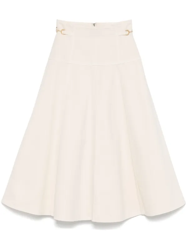 ワンピース ULLA JOHNSON Women Mid Skirts PS251728 CWRIE White 27244145_57320792_600.jpg