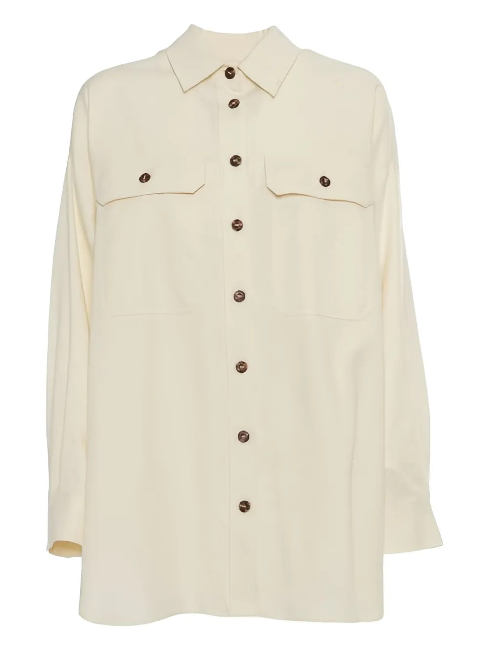 Max Mara Rolf oversized blouse Beige