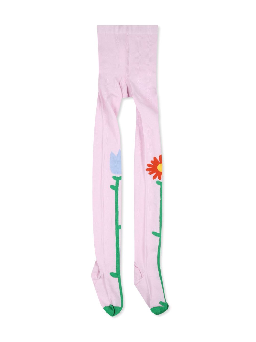 Stella McCartney Kids Flower tights Roze