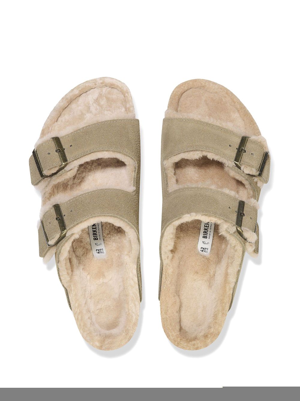 Birkenstock Kids Arizona sandals Neutrals