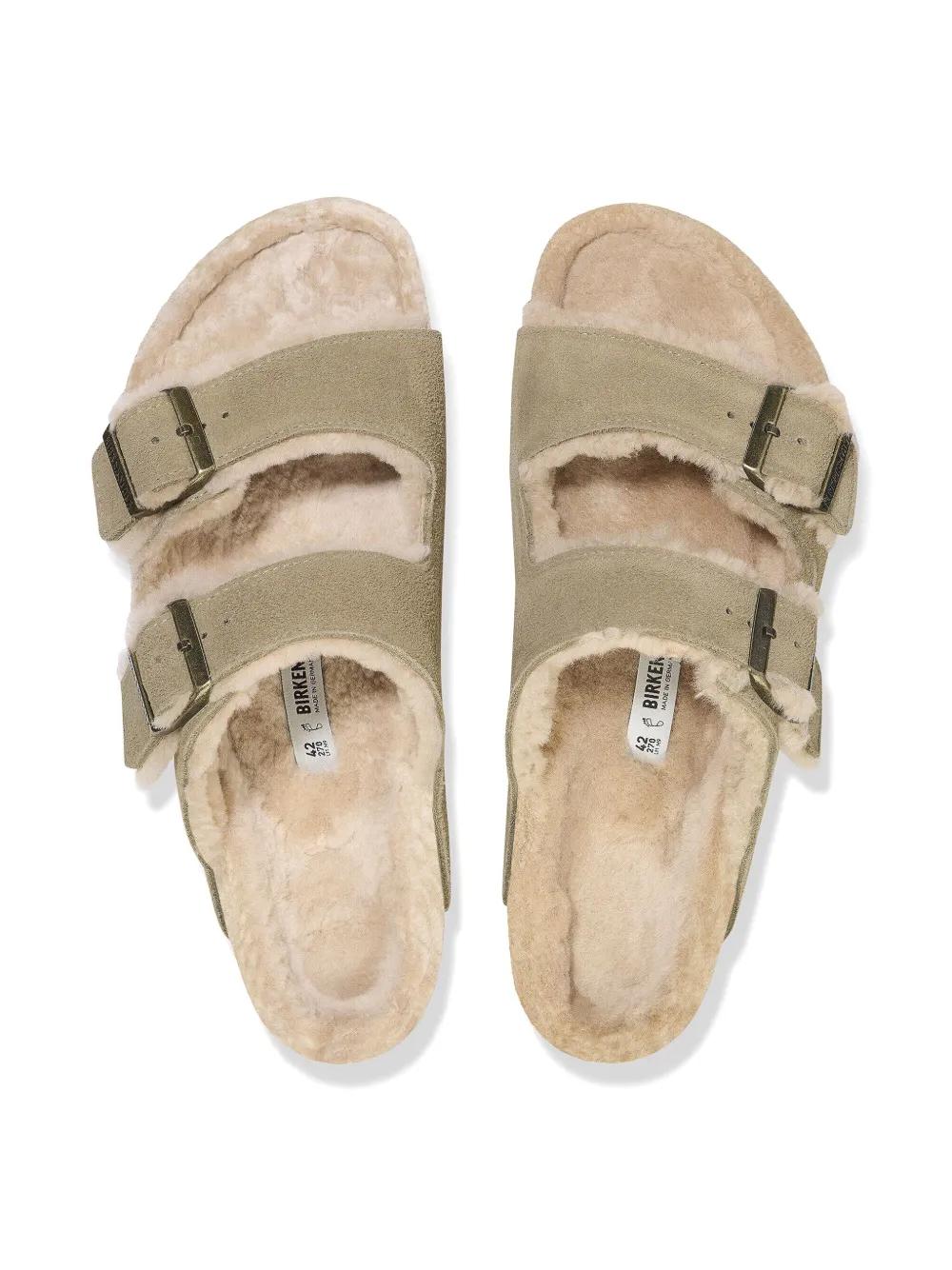 Birkenstock Kids Arizona sandals Neutrals