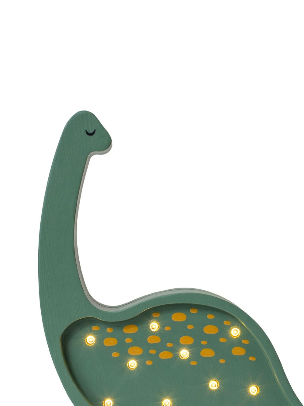 Little Lights Dino Diplodocus kleine lamp - Groen