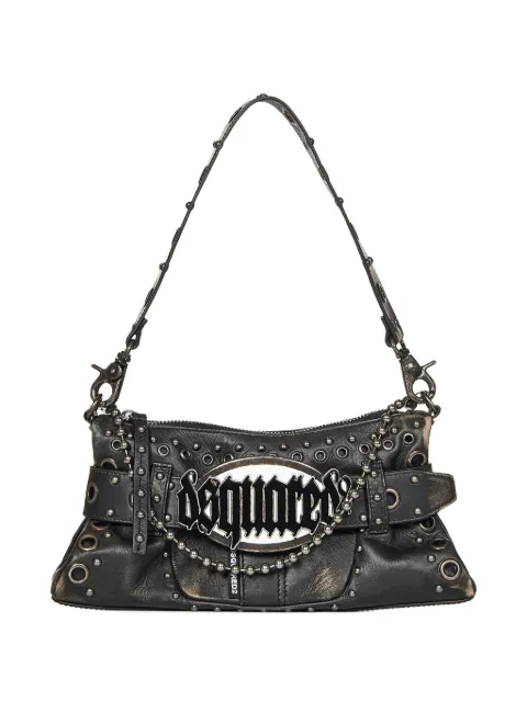 DSQUARED2 eyelet studded shoulder bag