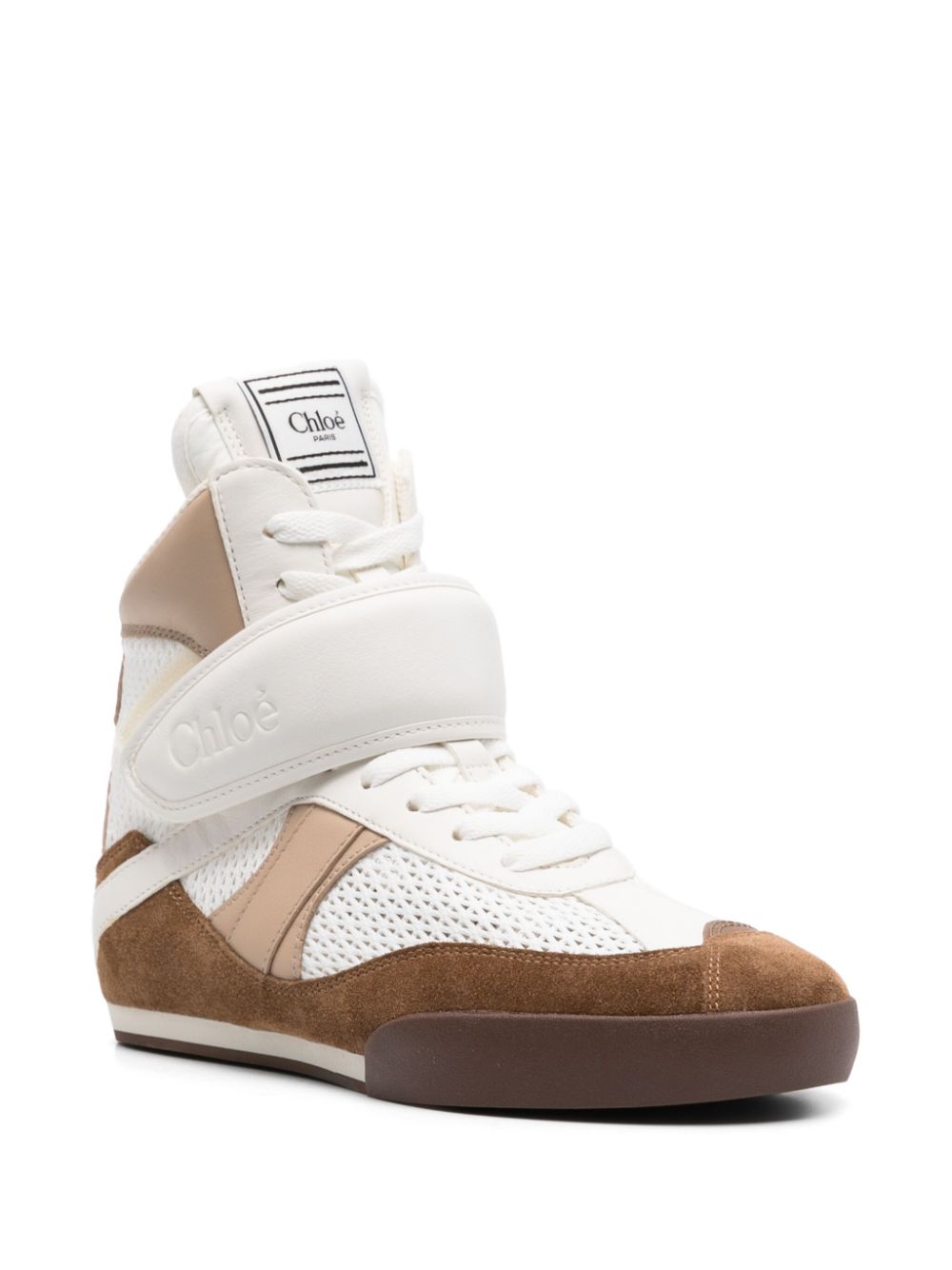 Chloé Kick high-top sneakers - Bruin